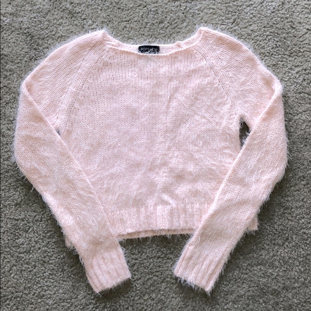Topshop Cropped Sweater